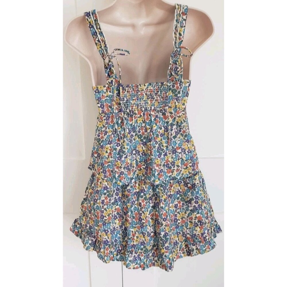 NEW FREE PEOPLE ELLIA PRIMARY FLORAL ELLIA SET XSMALL - Picture 6 of 15